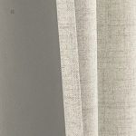 Rideau grande hauteur, couleur beige, style élégant
