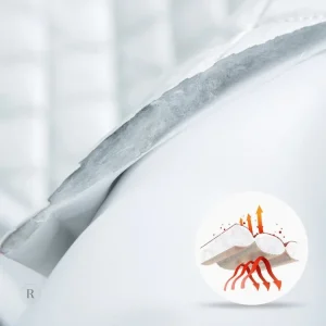 Rideau marron texturé, solution thermique et occultante