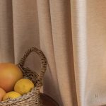 Rideau en beige, ajout chaleureux à votre espace