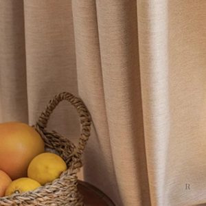 Rideau en beige, ajout chaleureux à votre espace