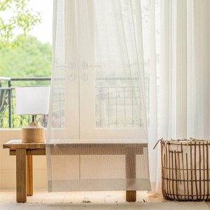 Voilage léger Zéphira pour décoration intérieure