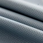 Rideau Gris Bleu idéal pour tamiser la lumière et préserver l'intimité