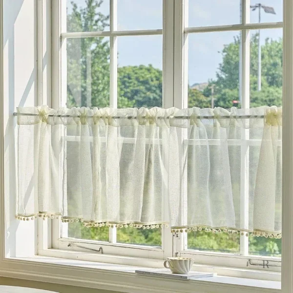 Rideau en coton lin, brise bise pour une ambiance chaleureuse