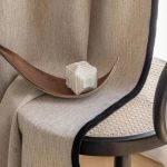 Tissu en lin naturel pour décoration élégante