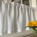 Coton blanc pour décoration intérieure