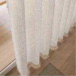 Rideau ivoire en lin, ajout chic pour votre intérieur
