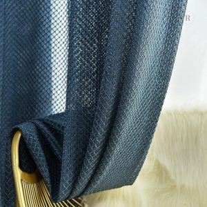 Voilage bleu marine, design moderne et raffiné