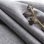 Rideau semi occultant, gris clair, ajout de confort et style