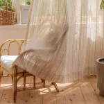 Tissu en lin doux pour intérieur
