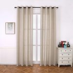 Voilage beige élégant pour un intérieur lumineux