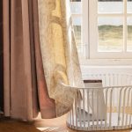 Rideau en vieux rose, style moderne et doux