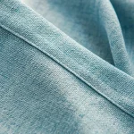 Voilage bleu ciel en lin, style contemporain et naturel