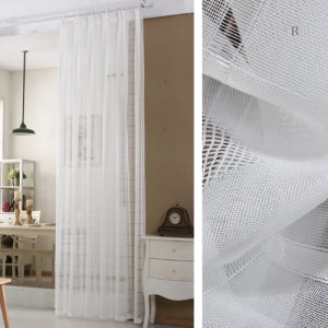 Rideau voilage Claris blanc élégant pour décoration intérieure