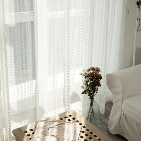 Rideau léger Sylvaire, apportant luminosité à votre intérieur