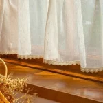 Rideaux brise bise en lin - Style naturel et aéré pour la maison