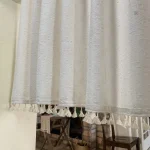 Brise Bise en lin beige pour intimité