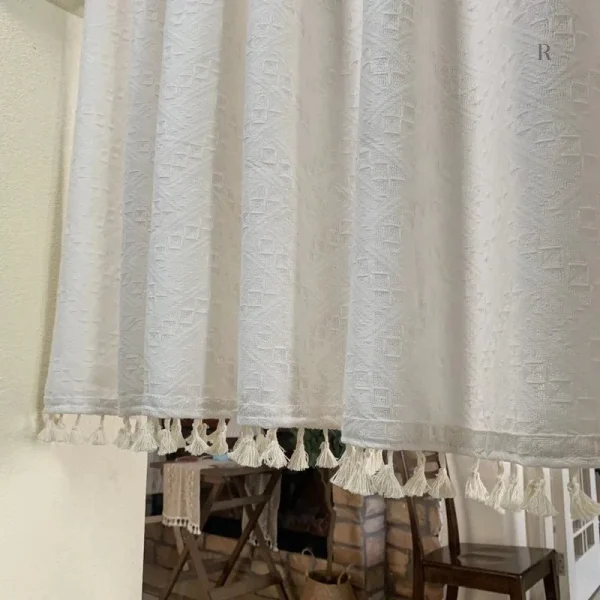 Brise Bise en lin beige pour intimité
