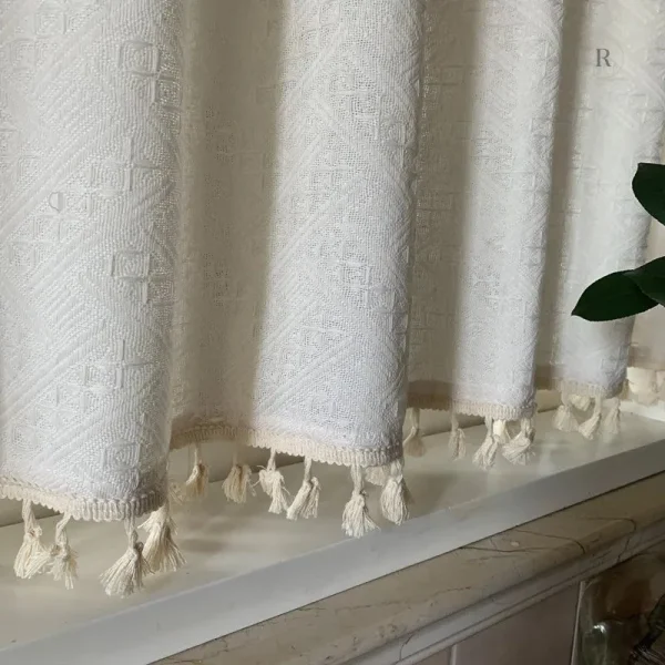 Voilage élégant pour ambiance chaleureuse