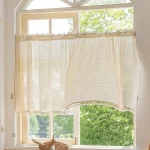 Rideaux en Lin, design naturel pour cuisine
