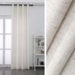 Rideaux en lin écru pour un intérieur élégant